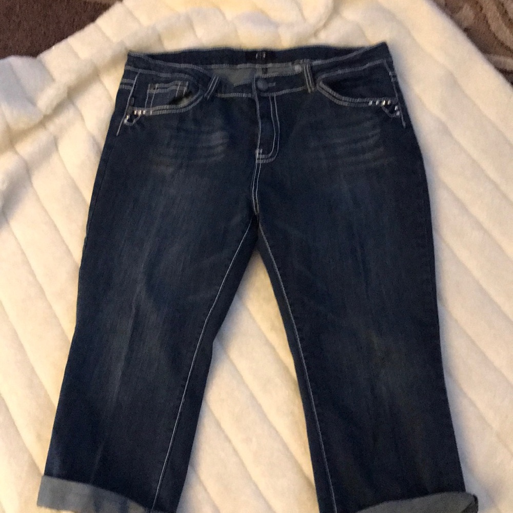 Denim Capri